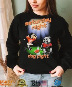 Tennessee Vols Vs Georgia Bulldogs Saturday Night Dog Fight Shirt