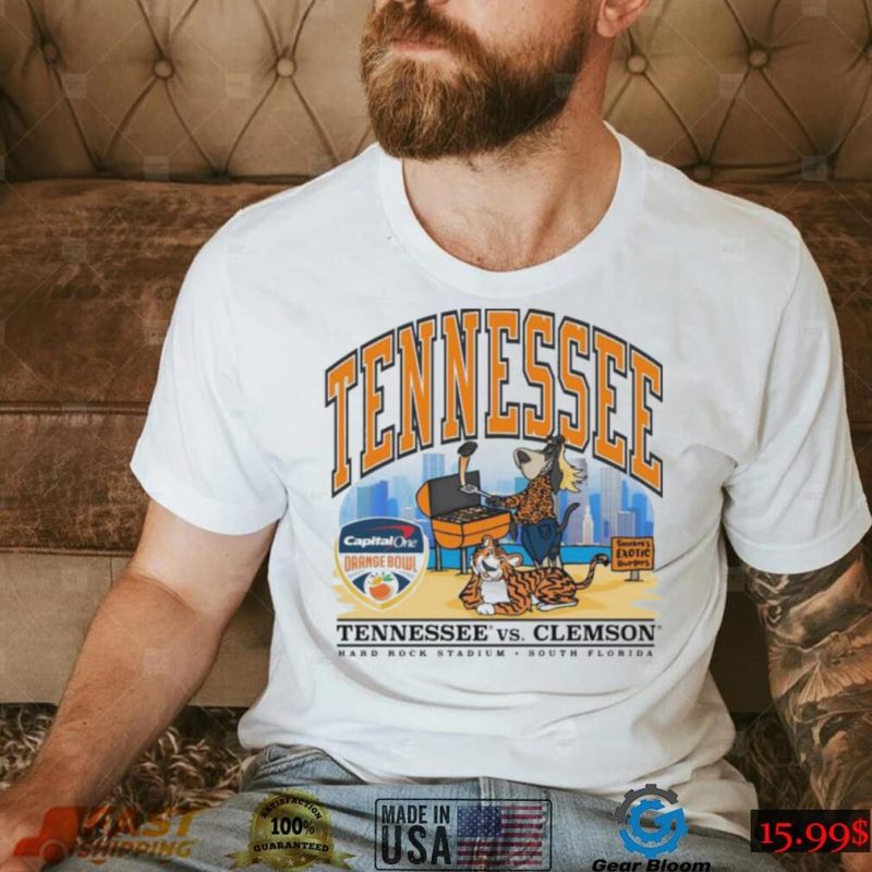 Tennessee Vs Clemson 2022 Orange Bowl Smokey Shirt