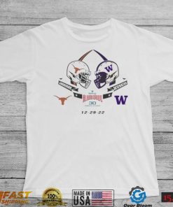 Texas Longhorns vs Washington Huskies Valero Alamo Bowl 2022 shirt