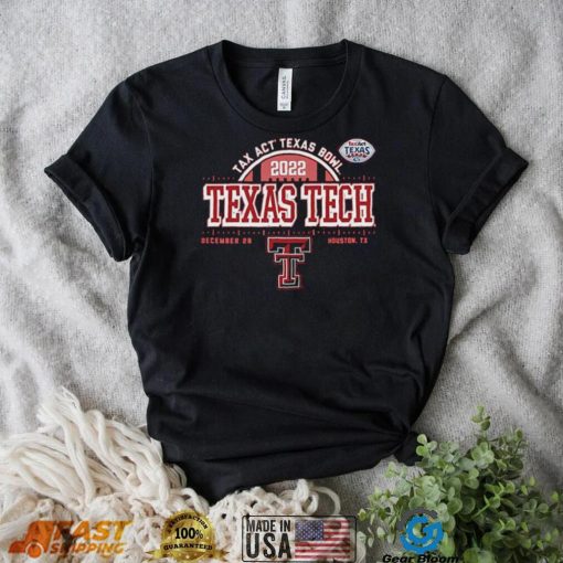 Texas Tech Red Raiders Taxact Texas Bowl Bound 2022 Shirt