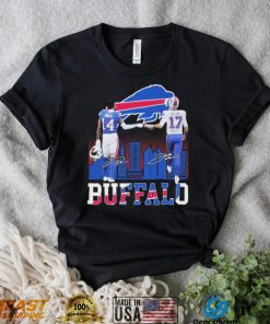 The Bills Josh Allen and Stefon Diggs Signatures Shirt