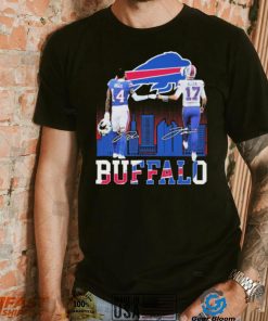 The Bills Josh Allen and Stefon Diggs Signatures Shirt