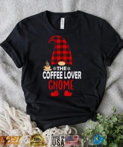 The Coffee Lover Gnome Family Xmas Funny Christmas T Shirt