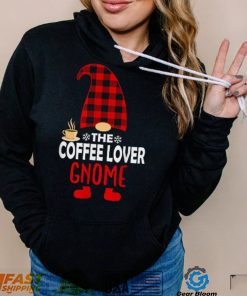 The Coffee Lover Gnome Family Xmas Funny Christmas T Shirt