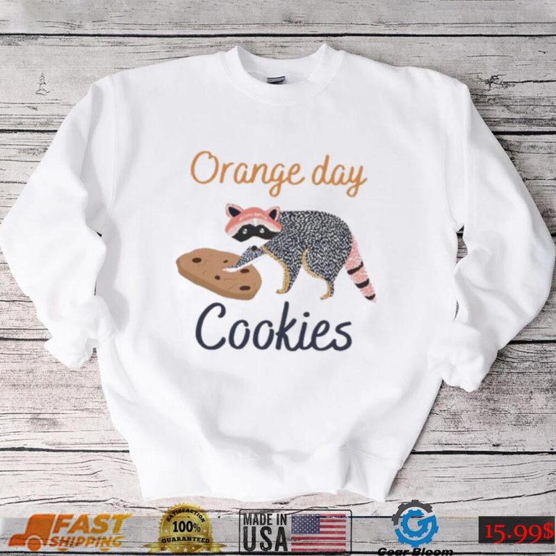 The Ferret Orange Day Cookies Shirt