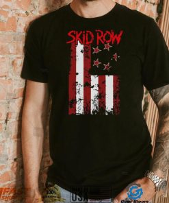 The Flag Skid Row Band Grunge Texture shirt