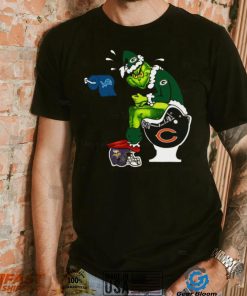 The Grinch Toilet Green Bay Packers Minnesota Vikings Chicago Bears Detroit Lions shirt