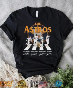 The Houston Astros Team Abbey Road Signatures Shirt