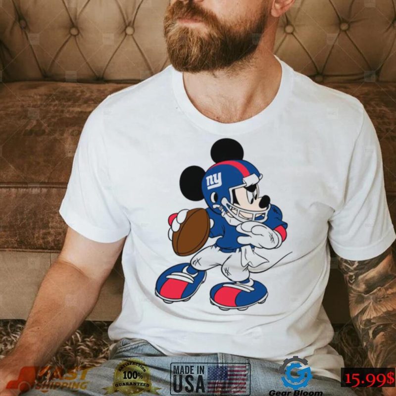 The Mickey Mouse New York Giants Unisex T Shirt