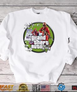 The Money Heist Grand Theft Auto Gta Five Logo shirt