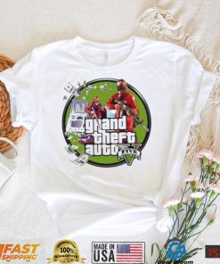 The Money Heist Grand Theft Auto Gta Five Logo shirt