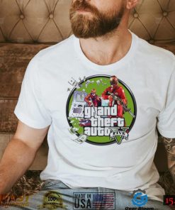 The Money Heist Grand Theft Auto Gta Five Logo shirt