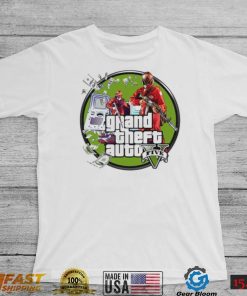 The Money Heist Grand Theft Auto Gta Five Logo shirt