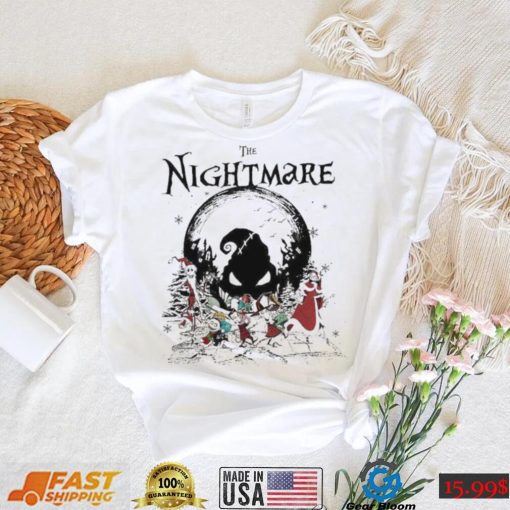 The Nightmare Before Christmas Characters Abbey Road Merry Christmas shirt