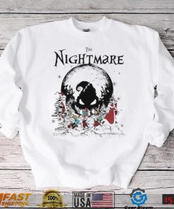 The Nightmare Before Christmas Characters Abbey Road Merry Christmas shirt