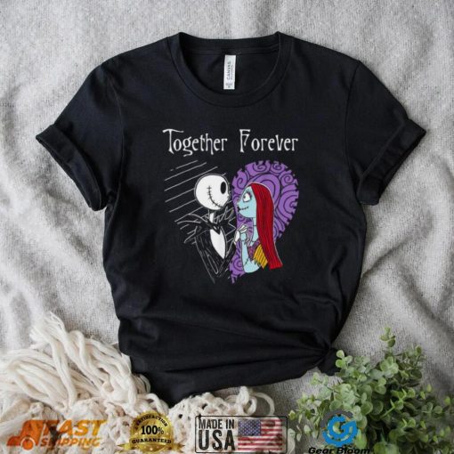 The Nightmare Before Christmas T Shirt Disney Jack And Sally Together