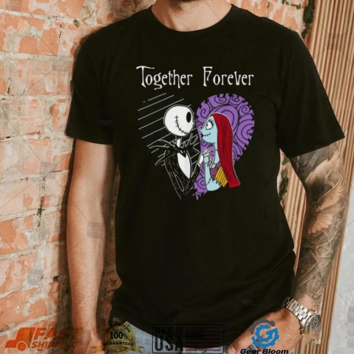 The Nightmare Before Christmas T Shirt Disney Jack And Sally Together