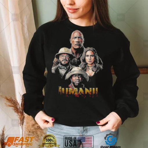 The Rock Jumanji Graphic Kevin Hart Comedy Shirt