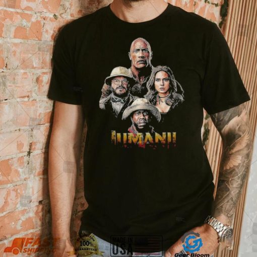 The Rock Jumanji Graphic Kevin Hart Comedy Shirt