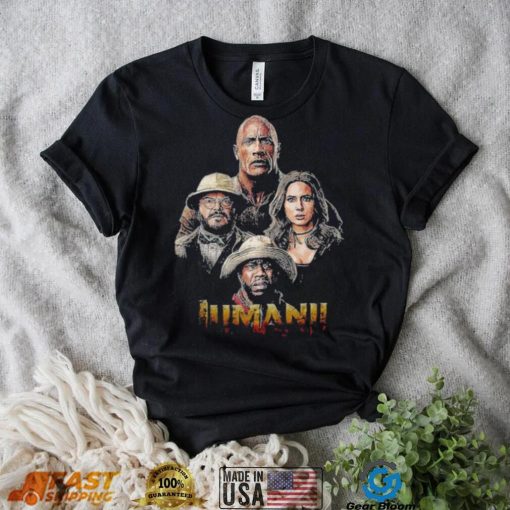 The Rock Jumanji Graphic Kevin Hart Comedy Shirt