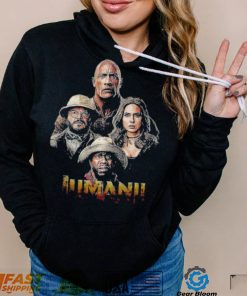 The Rock Jumanji Graphic Kevin Hart Comedy Shirt