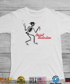 The Skeleton Social Distortion Art Shirt