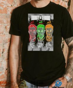 The Trinity Of Terror Tour 2022 colorful shirt