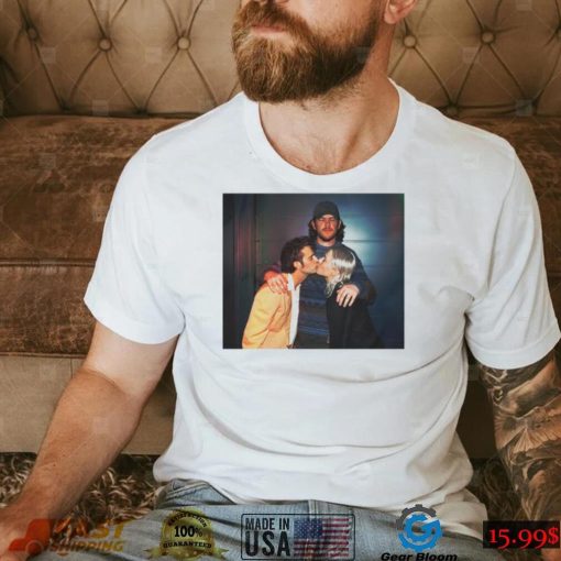 The Trinity kiss photo shirt