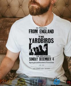 The Yardbirds 1960s Shapes Of Things Shirt