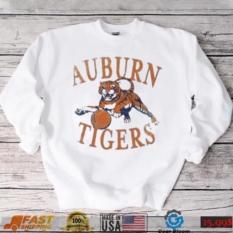 The throwback auburn tiger basketball shirt