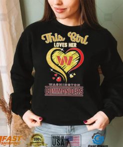 This Girl Loves Her Hear Washington Commanders Shirt