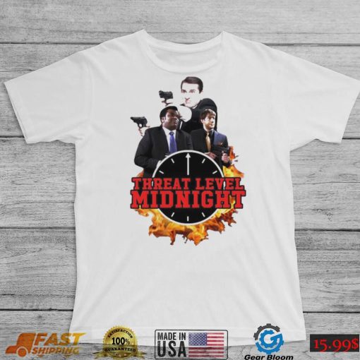 Threat Level Midnight Steve Carell John Krasinski Craig Robinson Shirt