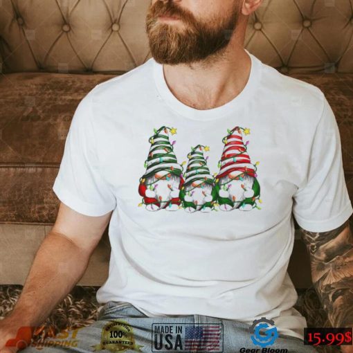 Three Gnomes Light Christmas shirt