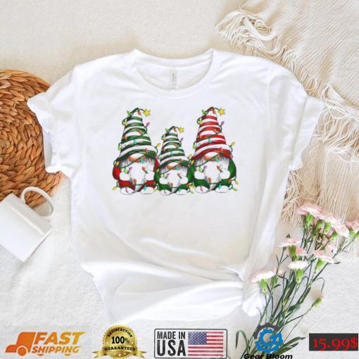 Three Gnomes Light Christmas shirt