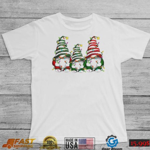 Three Gnomes Light Christmas shirt