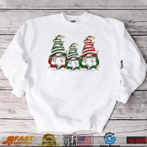 Three Gnomes Light Christmas shirt