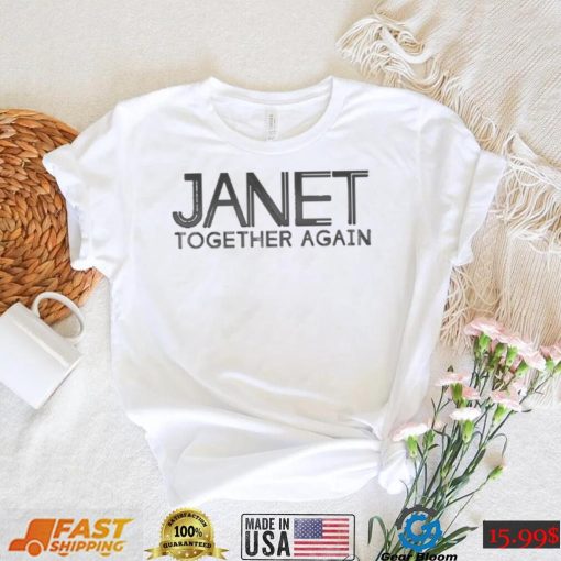 Together Again Janet Jackson Tour Shirt