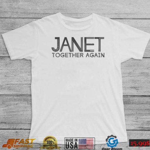 Together Again Janet Jackson Tour Shirt