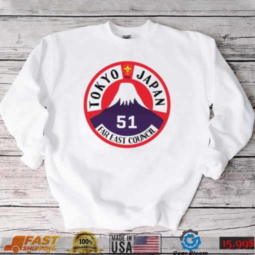 Tokyo Japan 51 Far East Council shirt