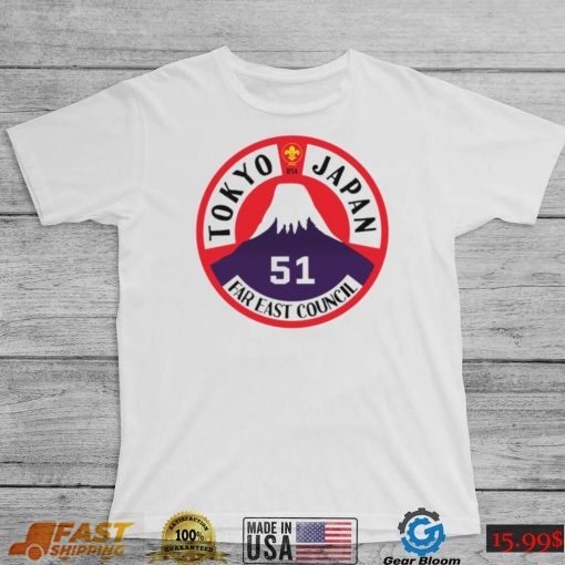 Tokyo Japan 51 Far East Council shirt