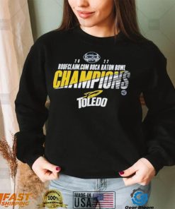 Toledo Rockets 2022 Boca Raton Bowl Champions Shirt