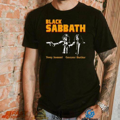 Tony Iommi And Geezer Butler Black Sabbath shirt