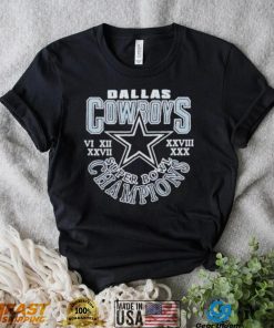 Top Dallas Cowboys 5 time super bowl champions shirt