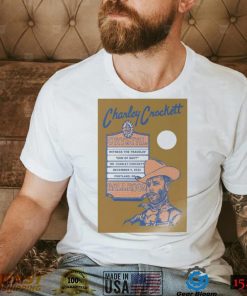 Top charley crockett portland or dec 5th 2022 mcmenamins crystal ballroom or poster shirt