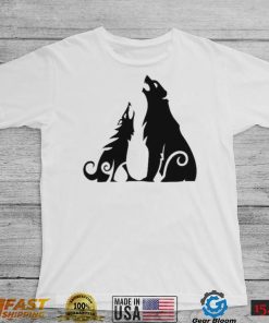 Top god of war ragnarök bear and wolf shirt