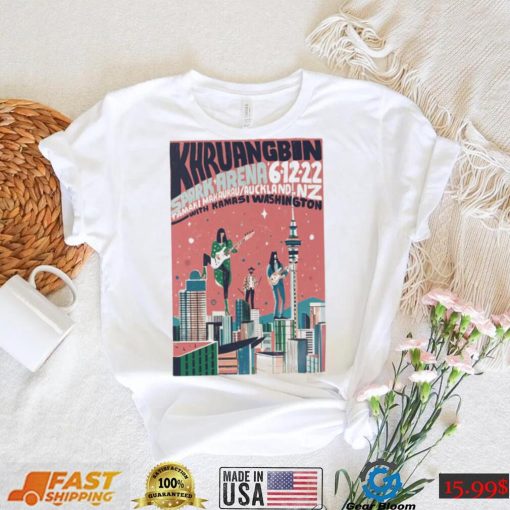 Top khruangbin auckland nz dec 6th 2022 spark arena nz poster shirt