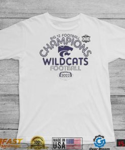 Top kstate wildcats 2022 big 12 Football champions shirt