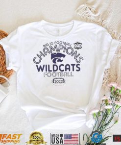 Top kstate wildcats 2022 big 12 Football champions shirt