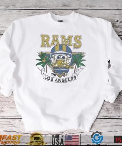 Top spongebob x LA rams the rams los angeles christmas 2022 shirt