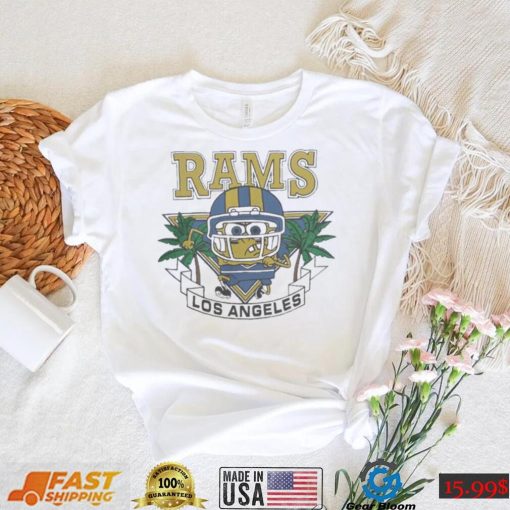 Top spongebob x LA rams the rams los angeles christmas 2022 shirt